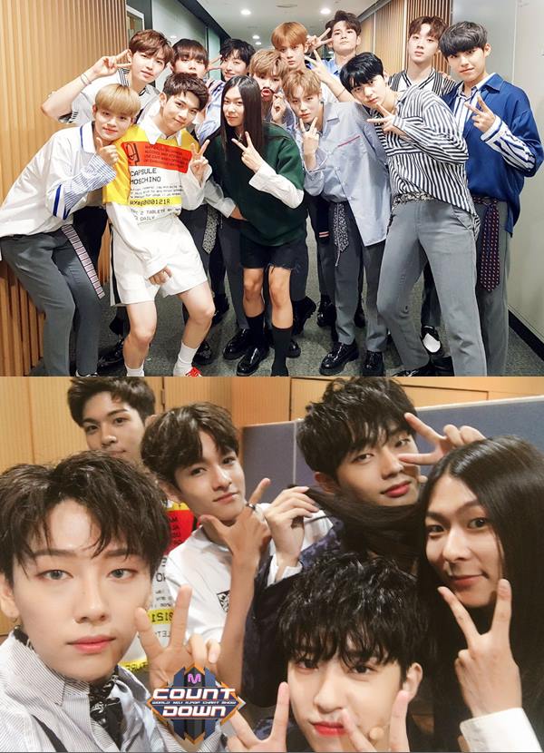 Wanna One 與《PRODUCE 101》第二季參賽者