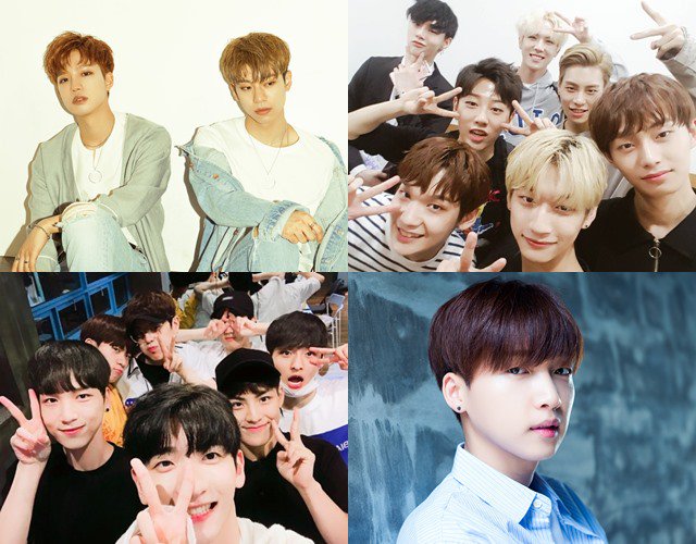 MXM、JBJ、Rainz、鄭世雲