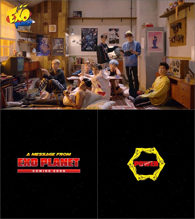 EXO「The Power of Music- Parallel Universe」預告影片截圖
