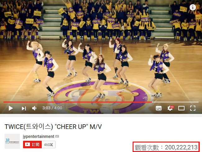 TWICE《CHEER UP》MV 截圖