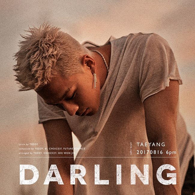 太陽《DARLING》海報(來源：太陽@Facebook)