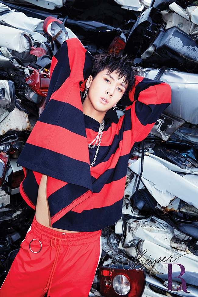 Ravi《Whisper》概念照(來源：VIXX@Facebook)