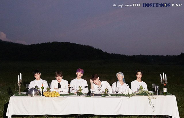 B.A.P《BLUE》概念照(來源：B.A.P @Facebook)