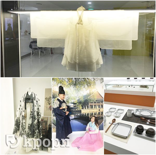 K-Style Hub 5F 物品展示、韓服體驗