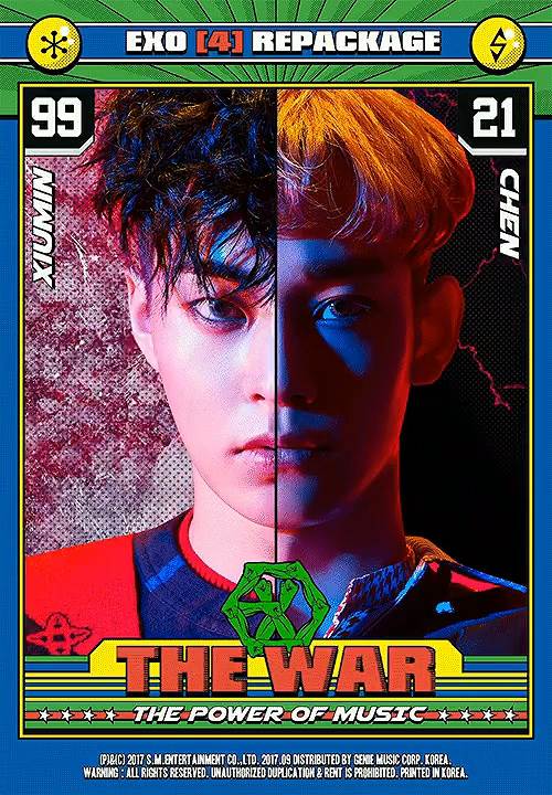 XIUMIN、CHEN《Power》超能力動態預告影片截圖