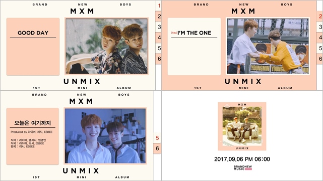 MXM《UNMIX》音源試聽影片截圖