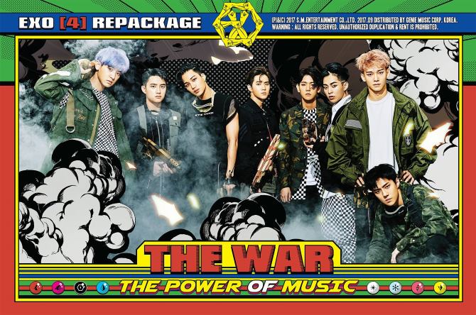 EXO《THE WAR：The Power of Music》概念照