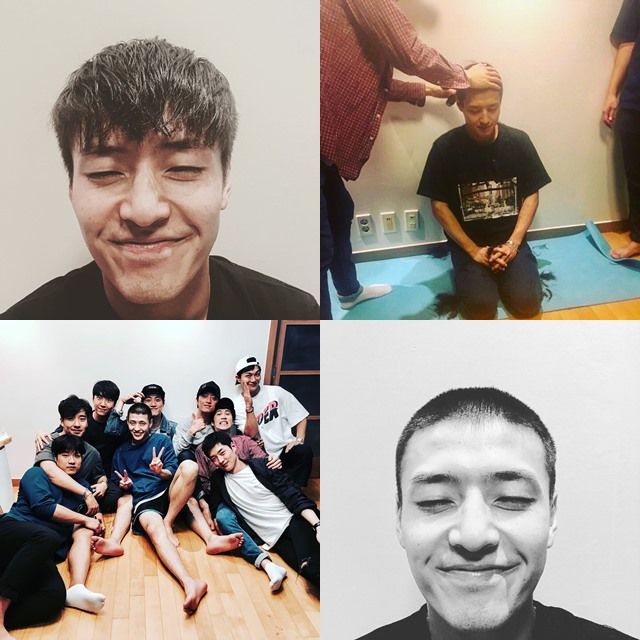 姜河那剃髮