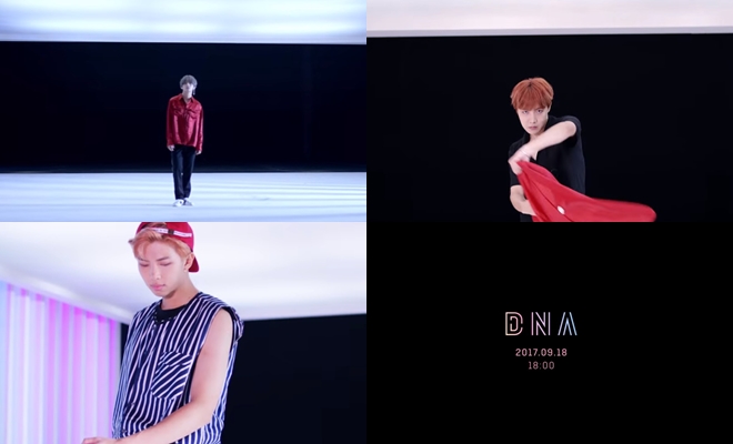 BTS 防彈少年團《DNA》MV 預告