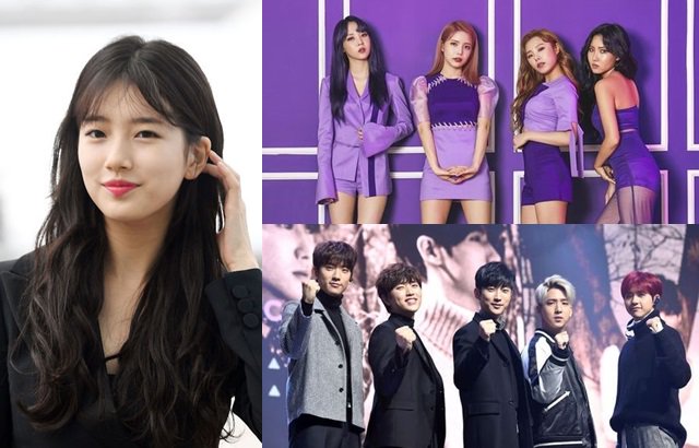 (縮圖) Suzy、MAMAMOO、B1A4