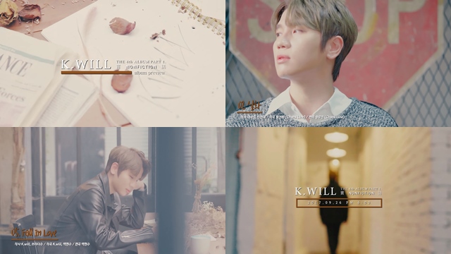 K.Will《Nonfiction》音源試聽影片截圖