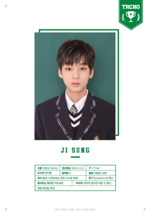 JIW SUNG《NEW GENERATION》簡介照