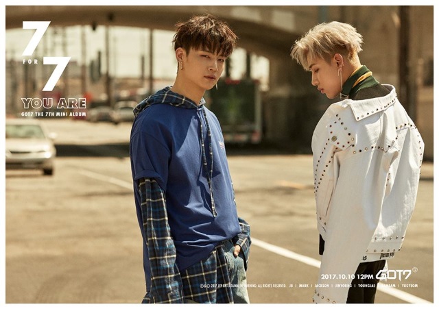 JB、BamBam《7 FOR 7》概念照