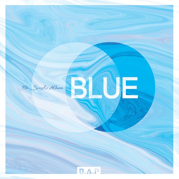 B.A.P《BLUE》封面照(來源：Genie)