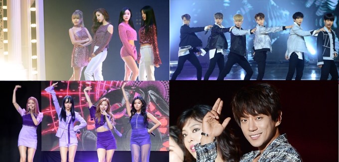 T-ara、VIXX、MAMAMOO、黃致列