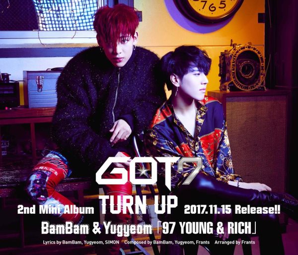 BamBam、有謙《TURN UP》概念照