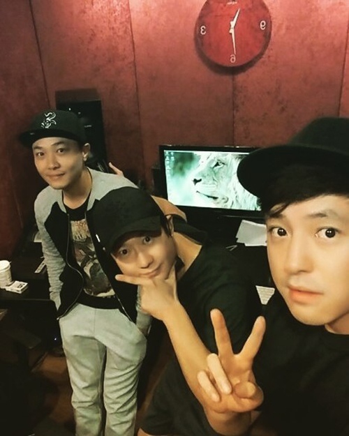 NRG 李成真、魯裕敏、千明勳(來源：魯裕敏@Instagram)
