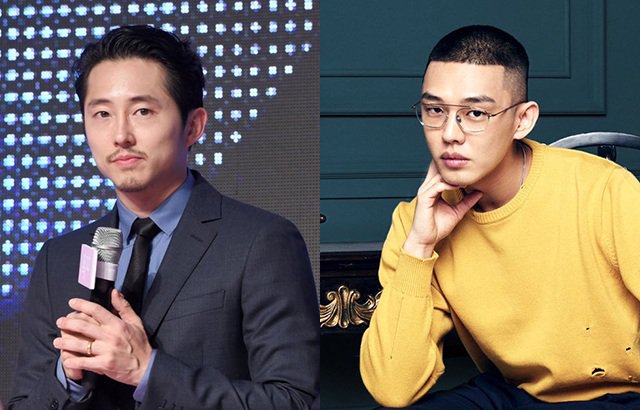 Steven Yeun (史蒂芬元)、劉亞仁(來源：韓國日報、tvN)