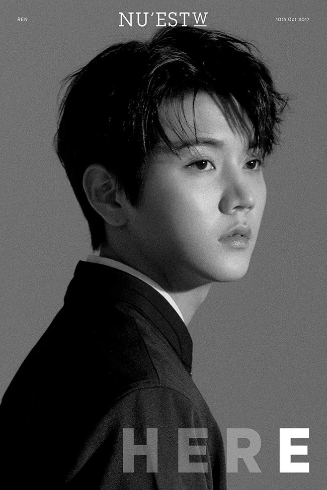 NU'EST W 新輯概念照：Ren(來源：NU'EST @Facebook)