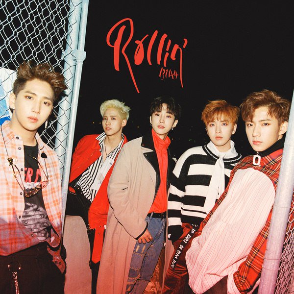 B1A4《Rollin'》封面照(來源：Genie)
