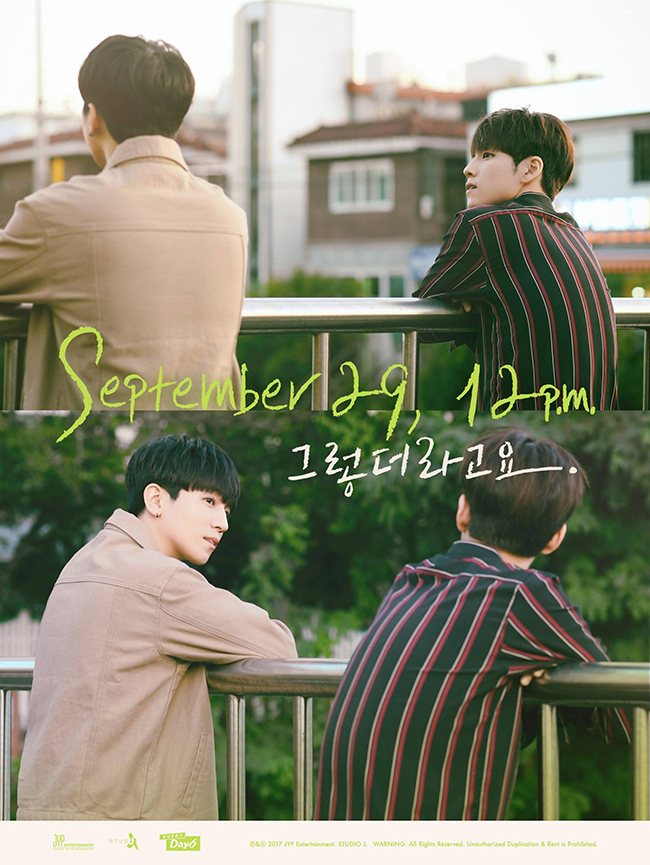 DAY6《When you love someone》預告照(來源：DAY6@Facebook)