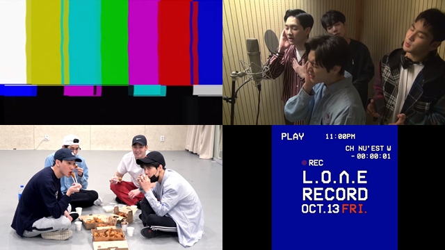 NU”EST W《L.O.Λ.E RECORD》預告影片截圖