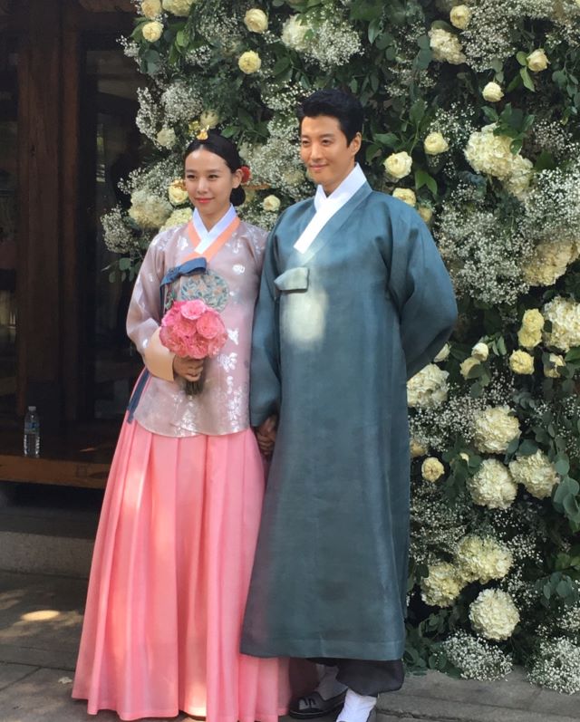 李東健、趙允熙婚禮花絮照