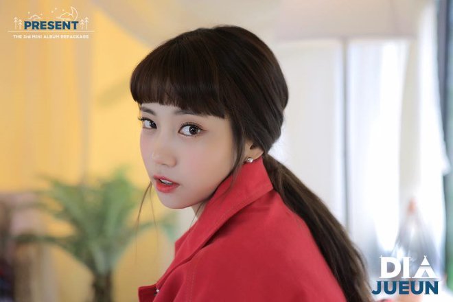 Ju Eu《PRESENT》概念照 (來源:DIA@Facebook)