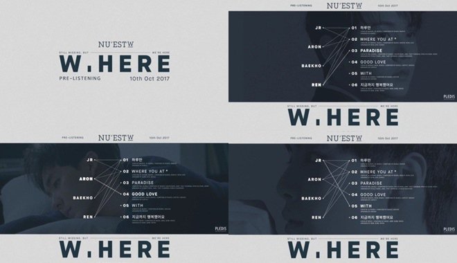 NU”EST W《W, HERE》音源試聽 