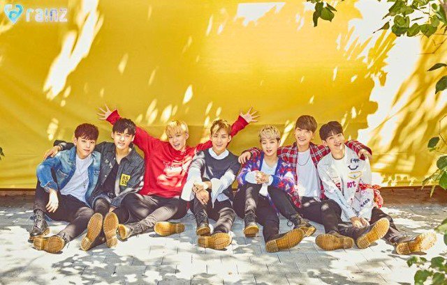 Rainz《SUNSHINE》團體概念照