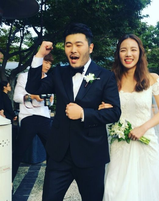 金基邦、女友金熙京婚禮