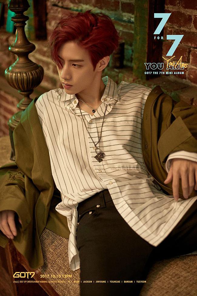 Mark《7 FOR 7》概念照(來源：GOT7@Facebook)