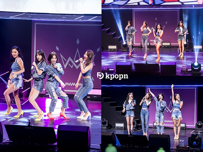 MAMAMOO 台灣 Showcase(現場攝影:Kpopn 的小刀)