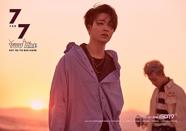 榮宰《7 FOR 7》概念照(來源:GOT7@Facebook)