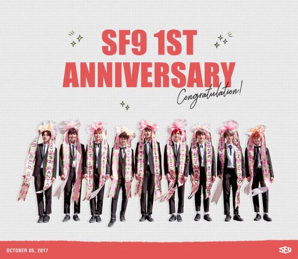 SF9 出道一週年