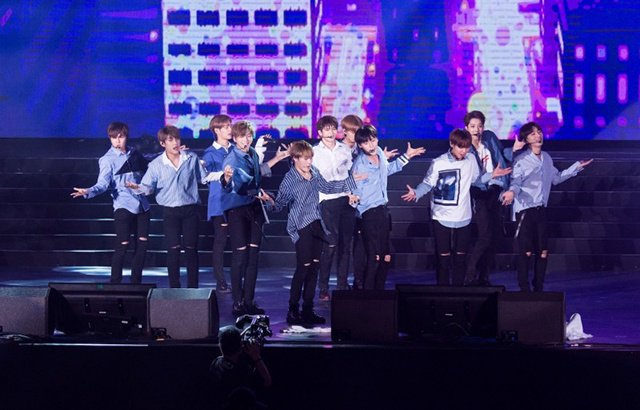 Wanna One 台北見面會(來源：Bing Young 娛樂)
